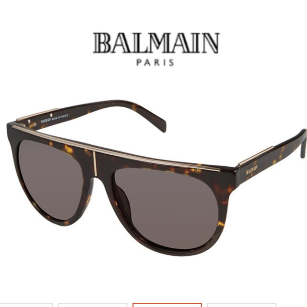 Balmain Paris BL2105 Flat Top Sunglasses